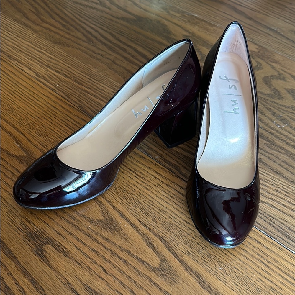 French Sole FS/NY Burgundy Women's Pumps sz 7
